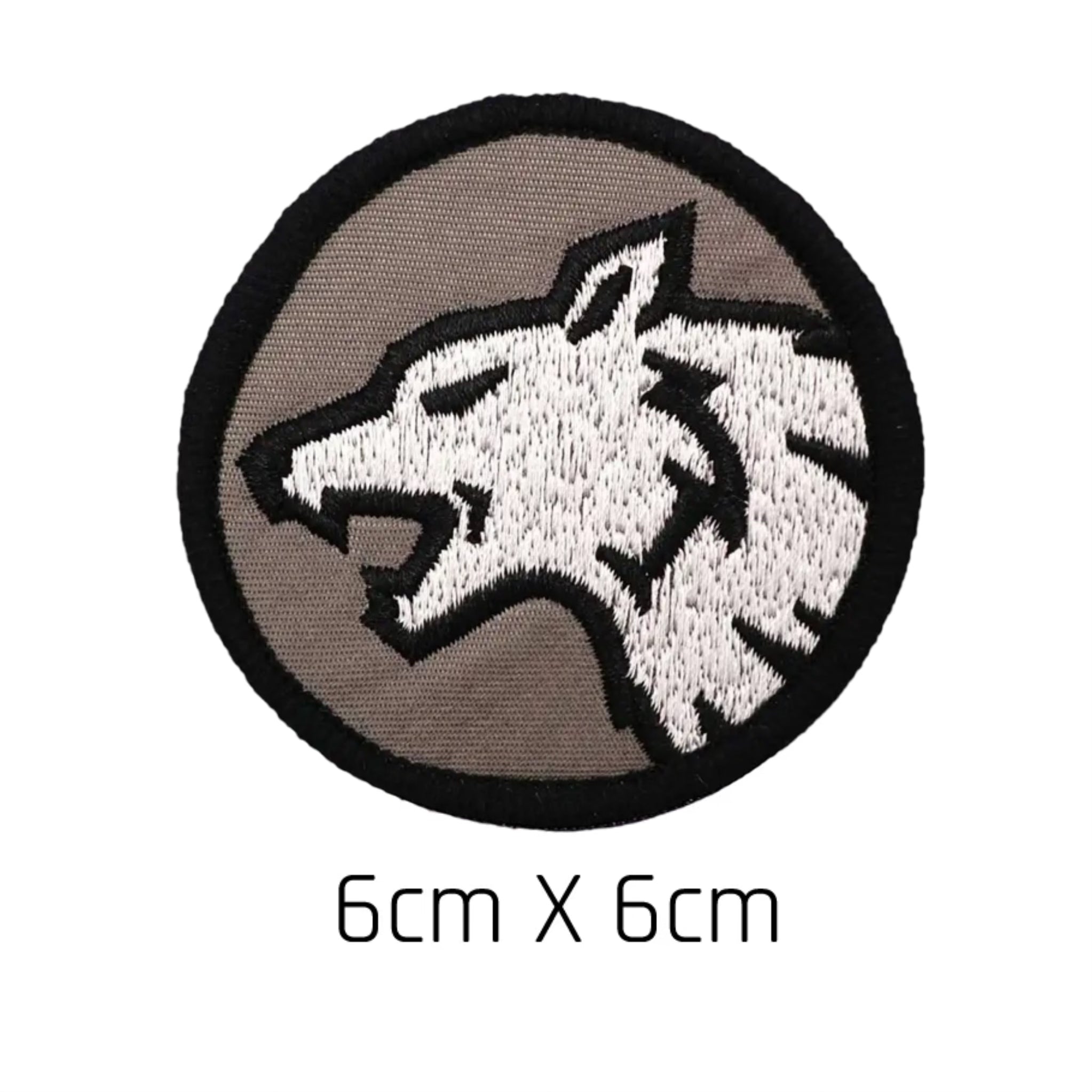 Patch tête de loup