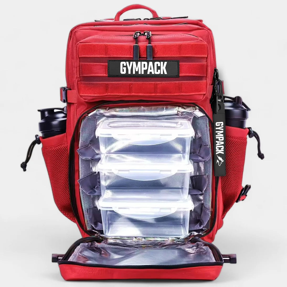 Sac à dos thermique Gympack 45L rouge