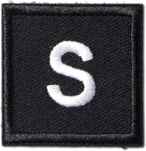 Patch-Buchstaben