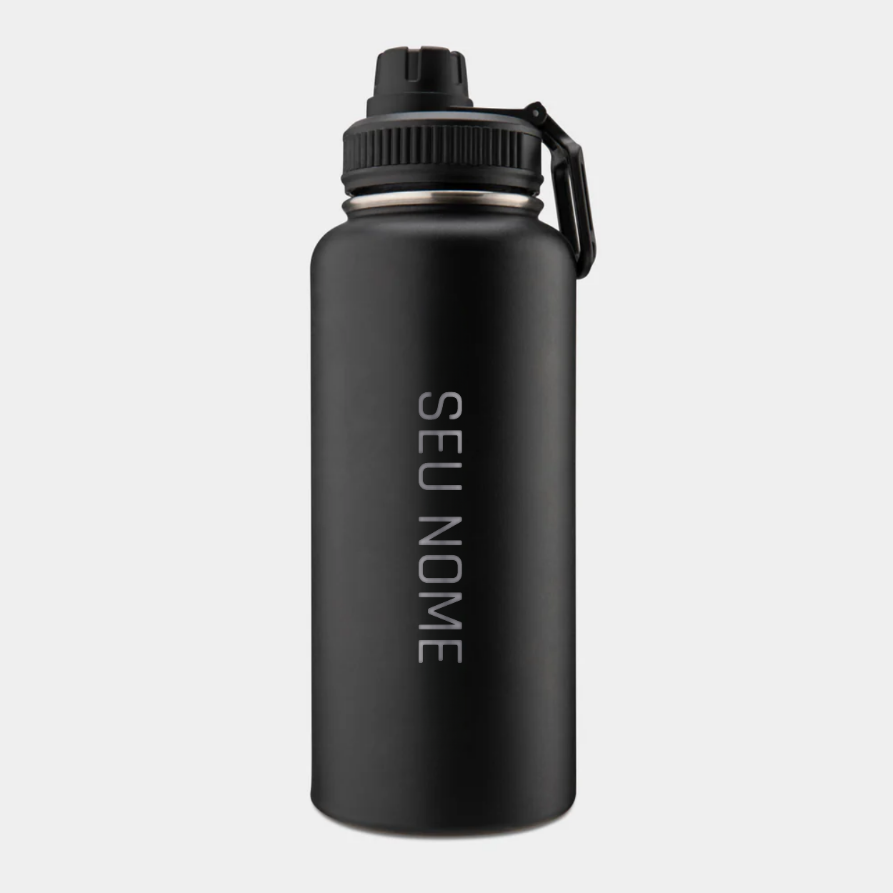 Premium Gympack 1200ml Thermoflasche - Personalisierter Name
