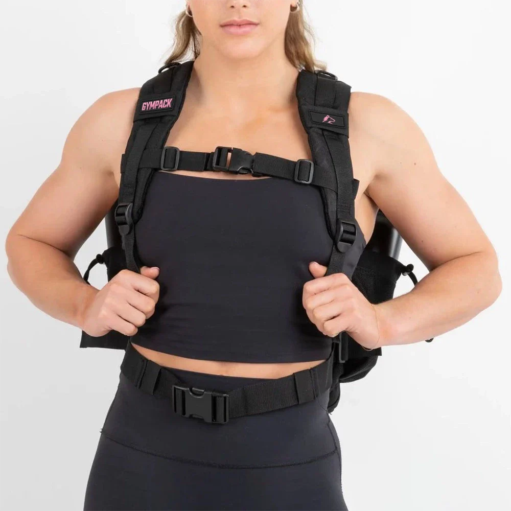 Gympack Pro 25L Noir et Rose