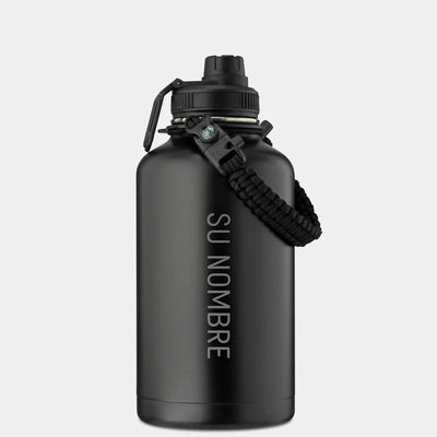 Bouteille isotherme Premium Gympack 2000 ml - Nom personnalisé