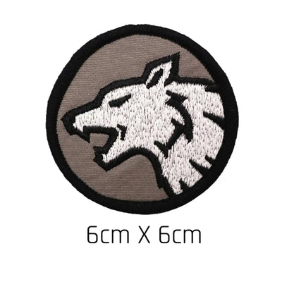 Patch tête de loup