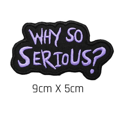 Patch Pourquoi si sérieux ?