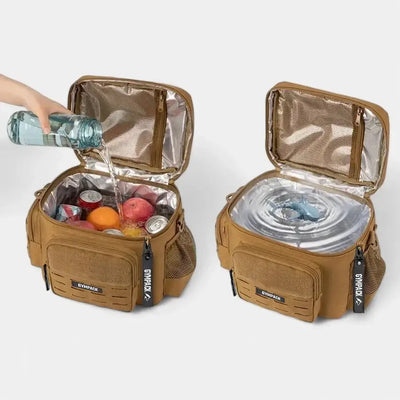 Sac à lunch isotherme Gympack Khaki 13 L