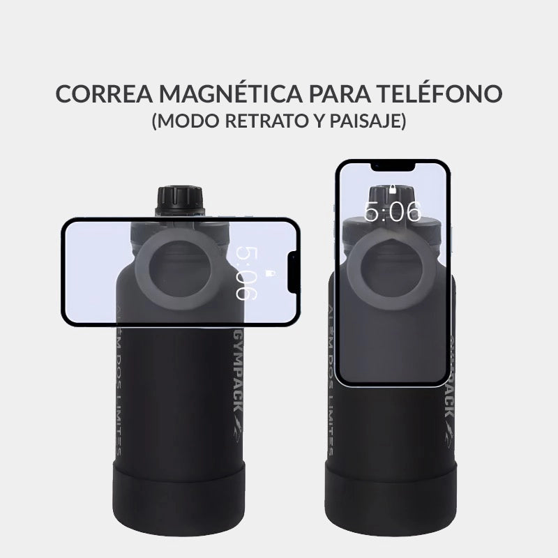 Magsafe Gympack Thermoflasche 650ml Schwarz