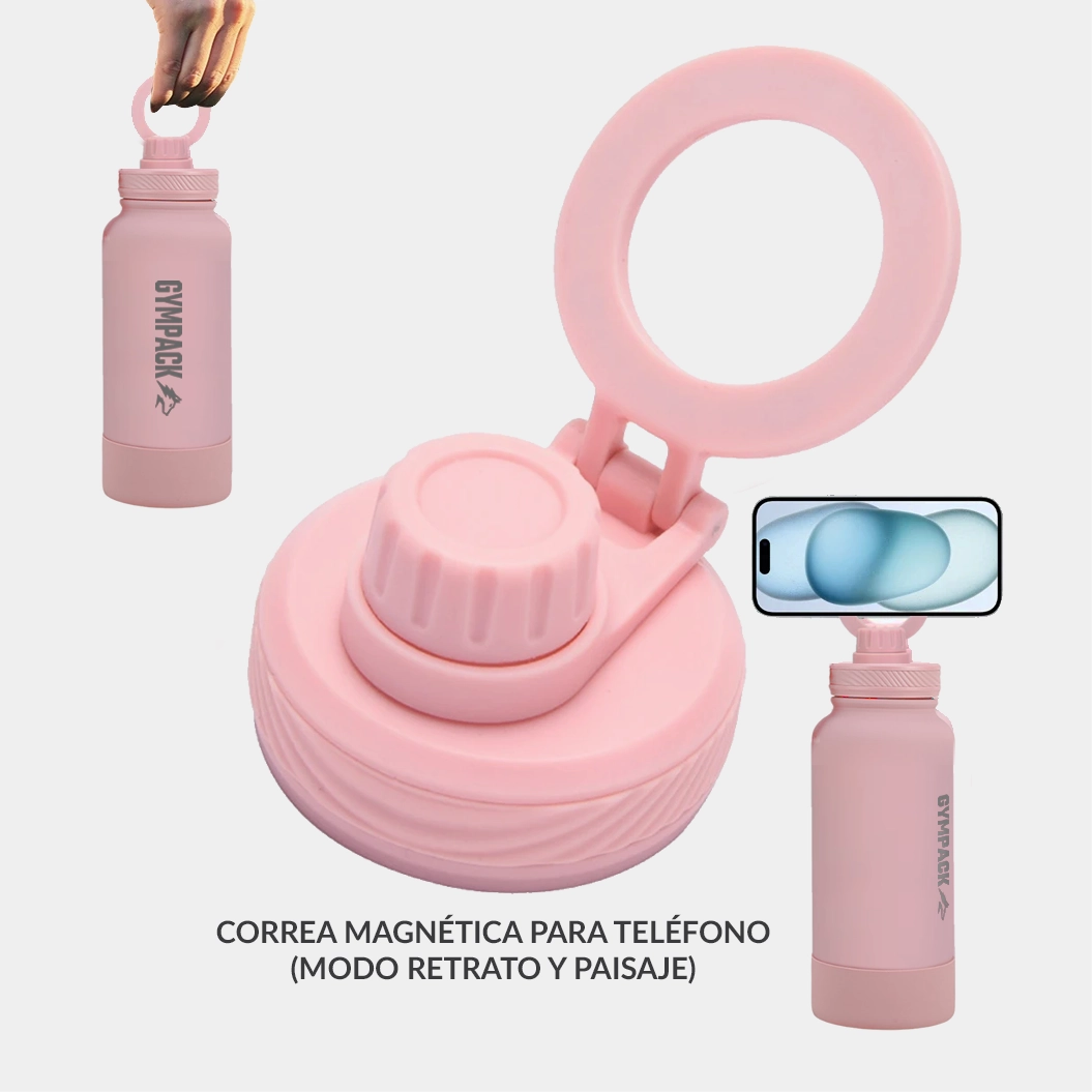 Magsafe Gympack Thermoflasche 1200ml Rosa