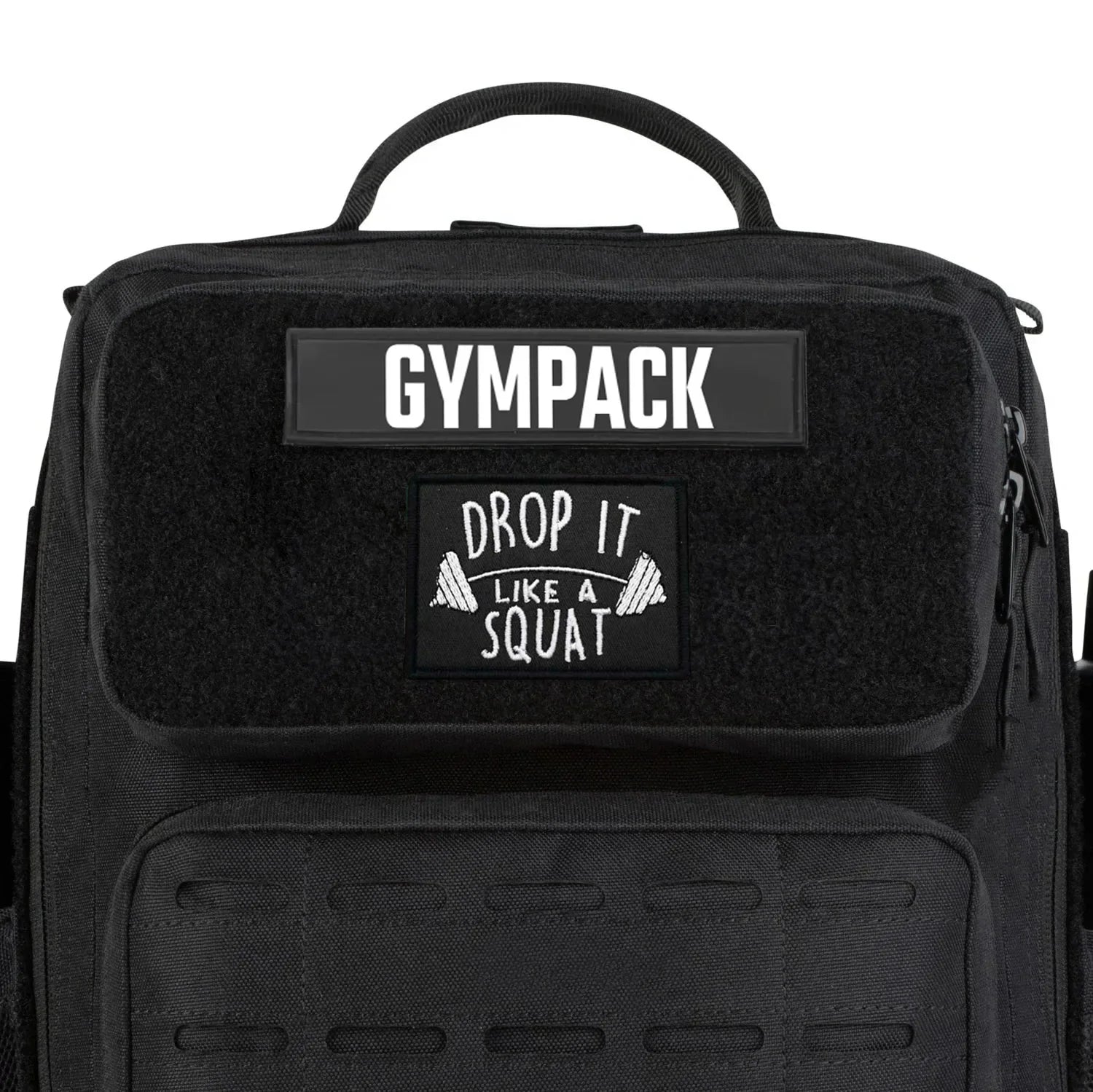 Lass es fallen wie ein Squat-Patch