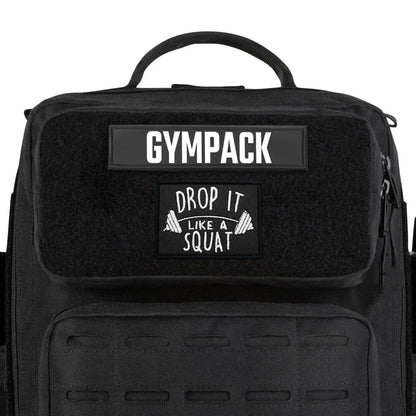 Lass es fallen wie ein Squat-Patch