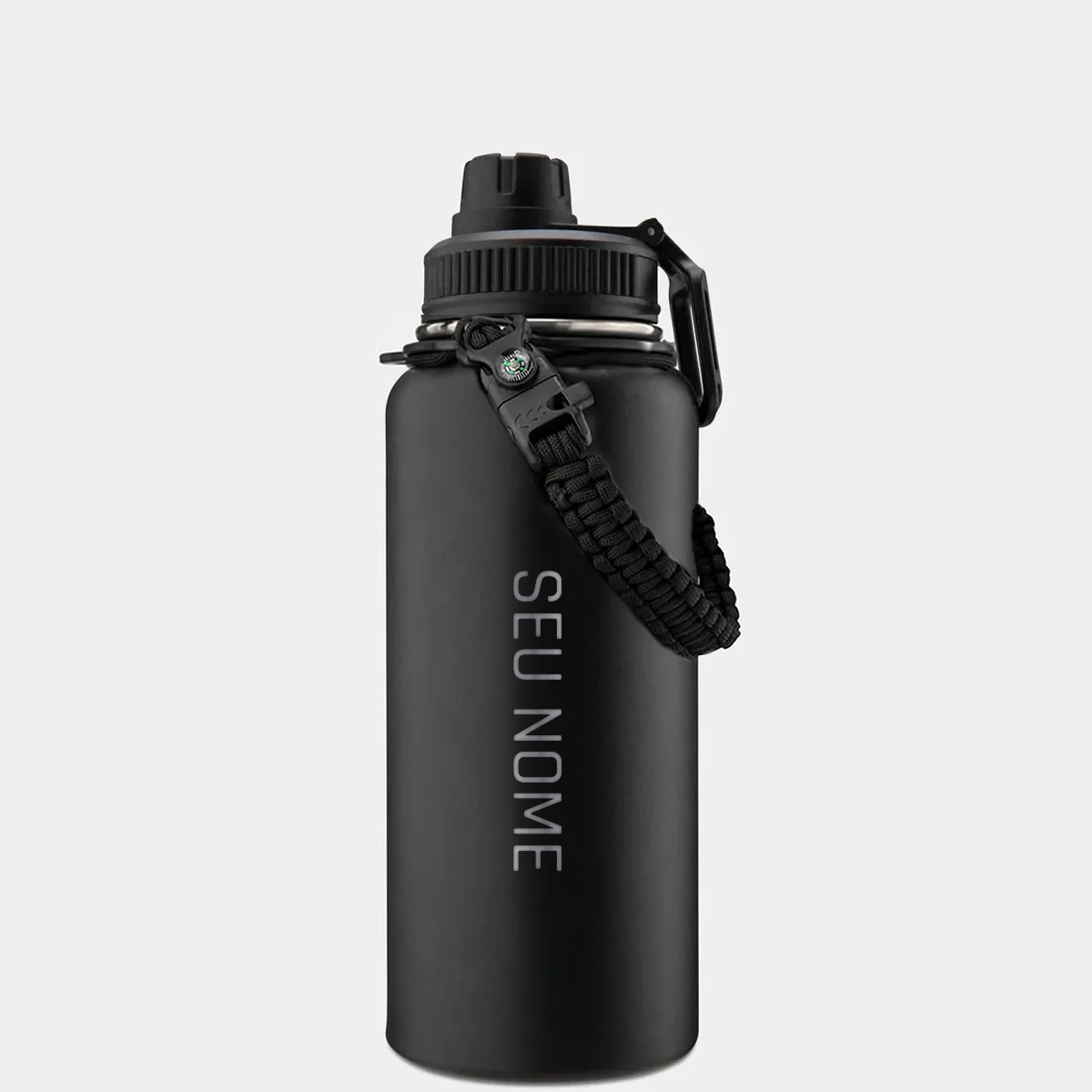 Premium Gympack 1200ml Thermoflasche - Personalisierter Name