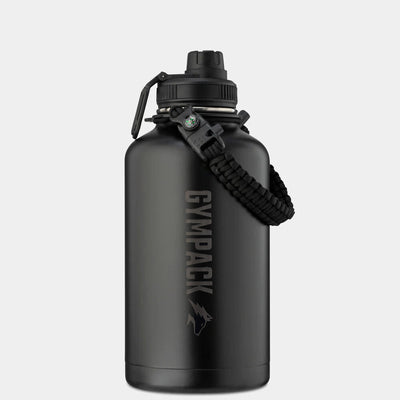 Bouteille isotherme Premium Gympack 2000 ml - Nom personnalisé