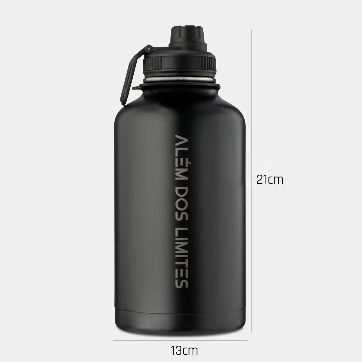 Botella Térmica Premium Gympack 2000ml - Personalizada Nombre