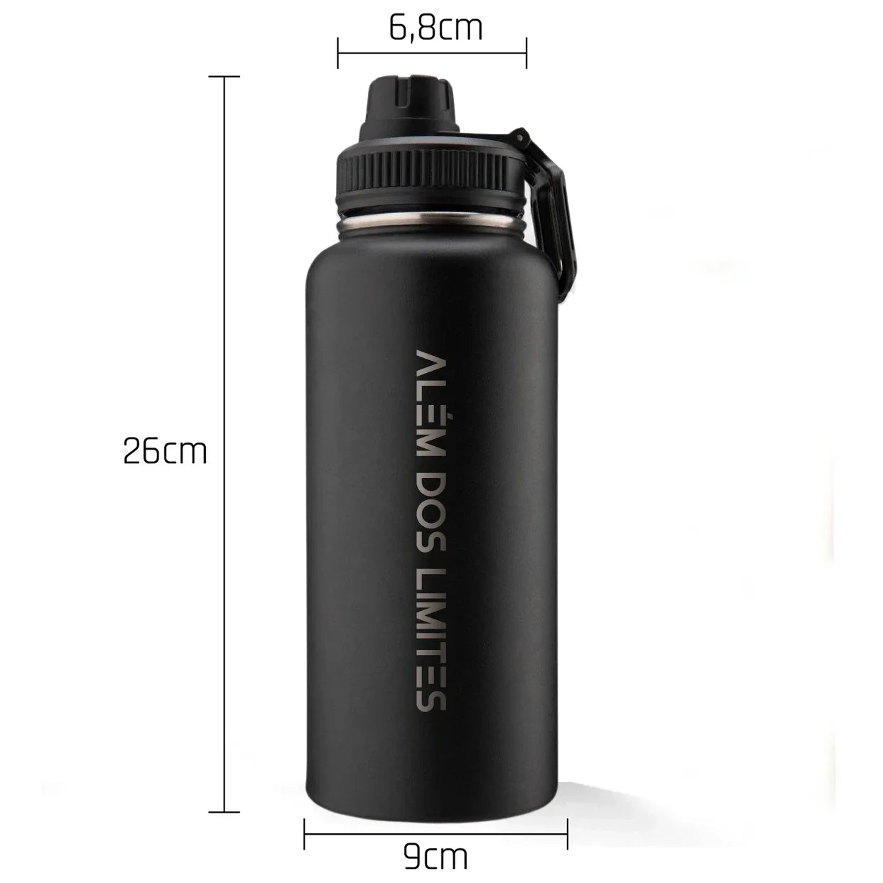 Premium Gympack 1200ml Thermoflasche - Personalisierter Name