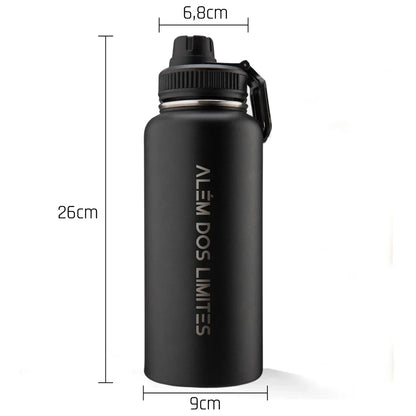 Premium Gympack 1200ml Thermoflasche - Personalisierter Name