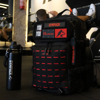 Premium Gympack 1200ml Thermoflasche - Personalisierter Name