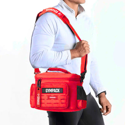 Sac à lunch isotherme Gympack 13L rouge