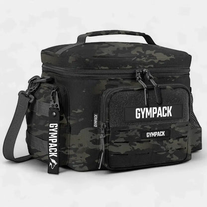 Bolsa Térmica Lonchera 13L Gympack Negra Camo
