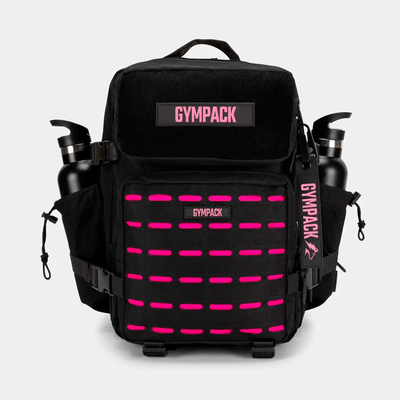 Gympack Pro 25L Noir et Rose