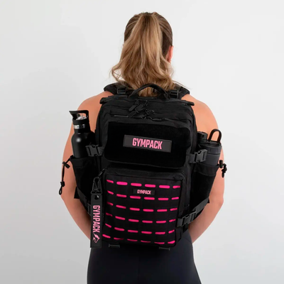 Gympack Pro 25L Noir et Rose
