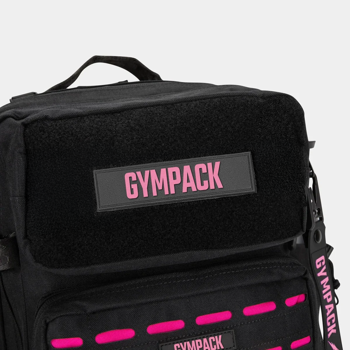 Gympack Pro 25L Negra y Rosa