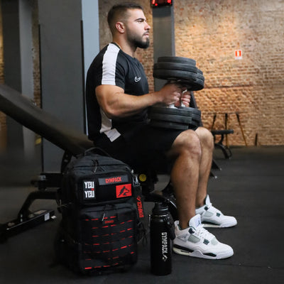 Gympack Pro 50L Noir et Rouge