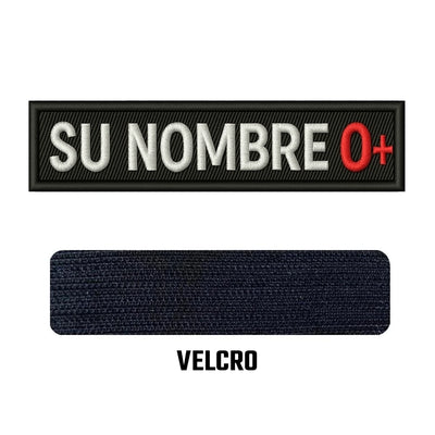 Patch de groupe sanguin personnalisable
