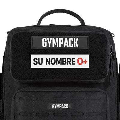 Patch de groupe sanguin blanc personnalisable